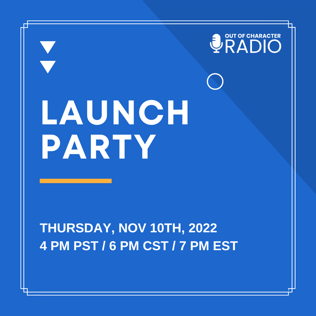 drownradionet's tweet image. Hi Twitter Fam! We're officially launching Out of Character Radio today, November 10th, 2022, at 4 PM PST / 6 PM CST / 7 PM EST!

Our first show will be with @DussaultDrake (The Salt)! Join us for all new hits!

We hope to see you @ oocradio.com