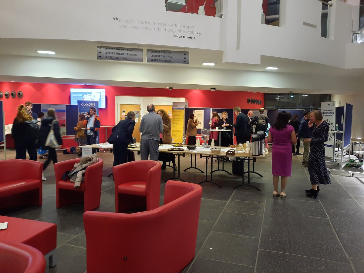 GlobalTayside's tweet photo. Our first #GlobalCitizenship event was a great success. We heard about the amazing work that is already going on in Tayside, and made the tough choice of who to give the award to. 

Congratulations to our winner, Eleanor Dewhurst, and all our finalists and poster presenters! https://t.co/FaUtMl6BQy