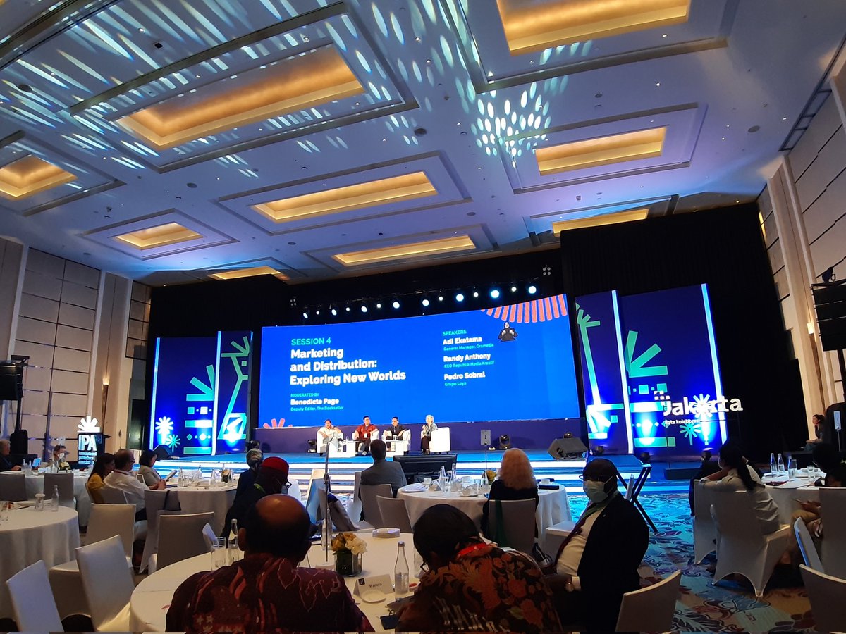 Focus on the challenges of marketing and distribution now at #ipacongress2022.

What's missing is a focus on how #libraries can serve to draw new audience to authors, both in general, and through more targeted initiatives such as <a href="/PanoramaProjOrg/">Panorama Project</a> and #untapped @rgibli