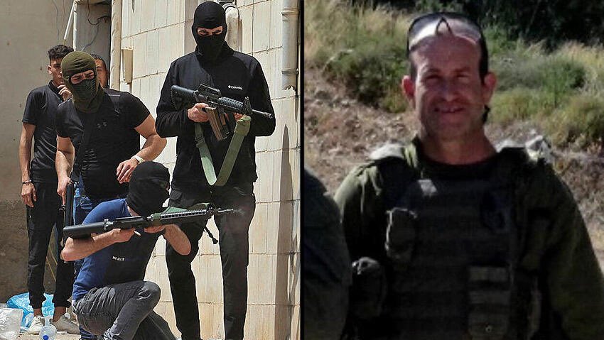 ShmuelShalom's tweet photo. #IDF commando elite unit has arrested this morning in Jenin a terrorist from the squad that killed IDF soldier Noam Raz. During the arrest of this terrorist, another terrorist, Sudaki Marai was shot after he threw a bomb at the forces. https://t.co/Wyb2PVSTYY
