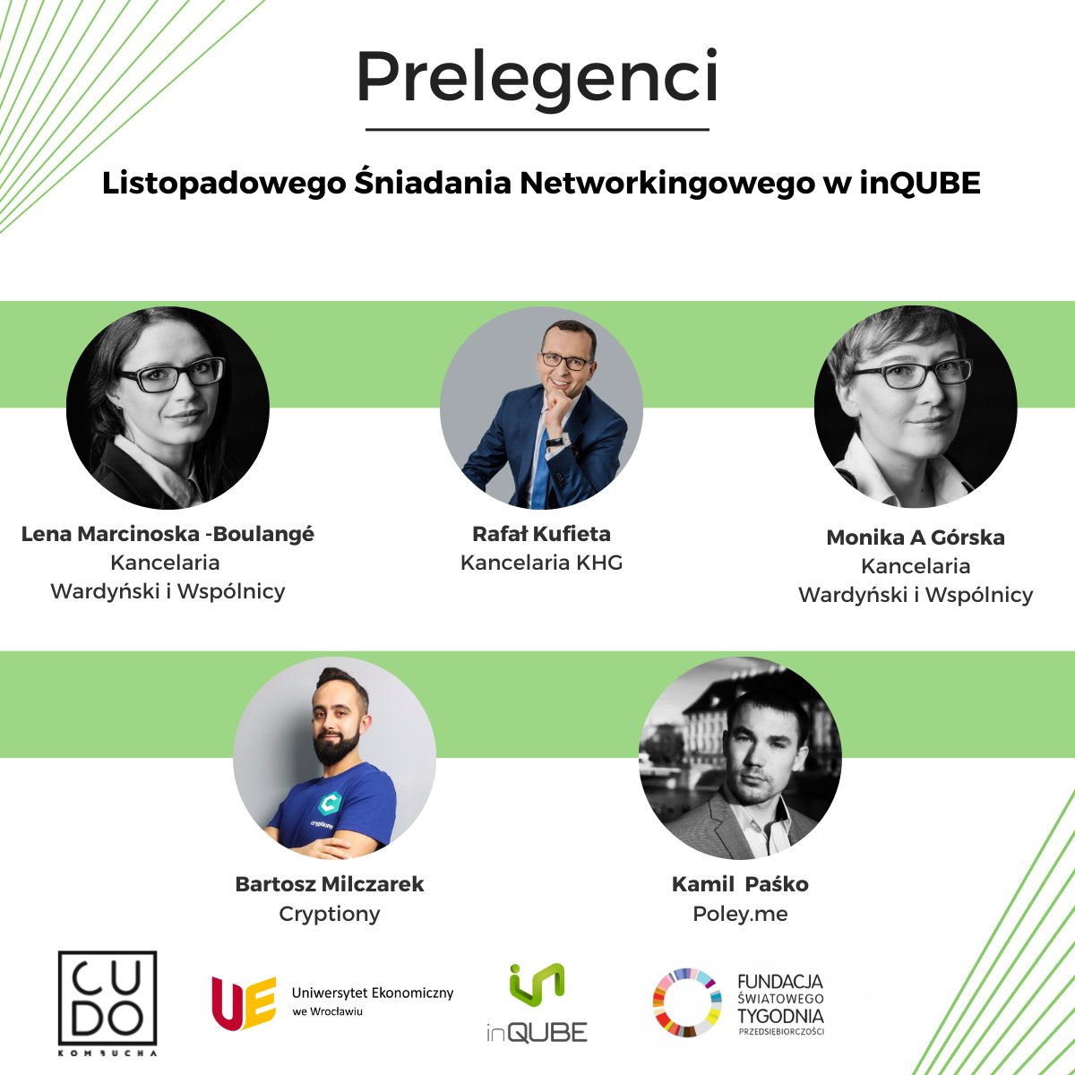 cryptiony's tweet photo. Zapraszamy na śniadanie networkingowe #inQUBE!
CEO Cryptiony @BartMilczarek jest jednym z prelegentów 🗣, który w trakcie dyskusji opowie o prawnych aspektach w startupie 🚀, błędach i dobrych decyzjach 😲 oraz o tym, dlaczego na prawniku nie warto oszczędzać! 🔜💰 #law #Crypto https://t.co/ZJHcB6hZe6
