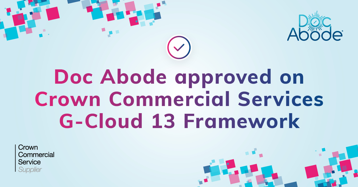 We made it! Doc Abode’s Healthcare eScheduling Software has been approved by <a href="/gov_procurement/">CrownCommercialServ</a> to sell Cloud Software (SaaS) through the #GCloud13 Framework ☁️ Read the full announcement here ➡️ bit.ly/3Uo3Cf7 #digitalhealth #healthTech