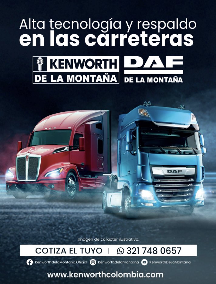 La mejor tecnología para sus proyectos de construcción e infraestructura. #KenworthDeLaMontaña #DafDeLaMontaña. 

bit.ly/MkSeptiembre22

#RevistaMakinariaPesada
#MakinariaPesada