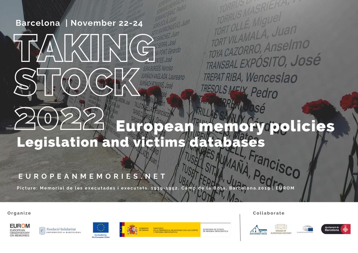 euromemories's tweet photo. 📢A new issue of the #EUROMNewsletter is out! 

⚡️Featuring the 5th annual #EUROMNetwork meeting on legislation and victims databases co-organized by @SE_MemoDemo in collaboration with #JeanMonnet @visit_EP  @HistoriaEuropa #CERV @EU_Commission 

https://t.co/SfdfT0BCi3] https://t.co/wwnreTURI0