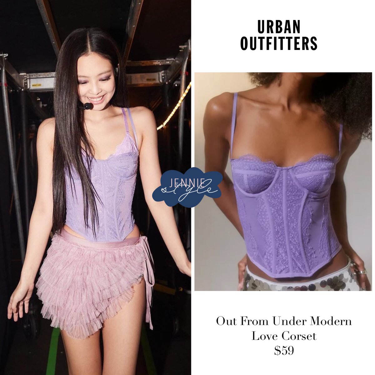 jenniestyle_'s tweet photo. 221102 BORN PINK in Atlanta

Urban Outfitters Out From Under Modern Corset $59

#JENNIE #제니 #BLACKPINK https://t.co/YVtHIvBxOf