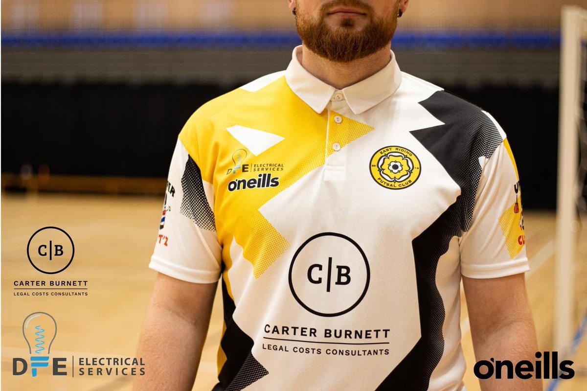 📣 We are thrilled to become the main shirt sponsor for @ERFutsalClub - the region’s number one team. 📣 Thanks to manager @danny_clarkuk for asking us to be part of the journey - let’s hope it’s a successful season! carterburnett.co.uk/news/main-shir… #grassrootsfootball #futsal #hull
