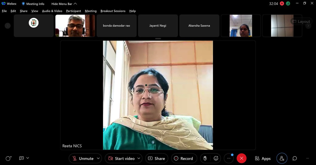 nicsgov's tweet photo. NICS organized an Online Training Programme for Employment Service Personnel on NCS Portal Management &amp; Career Counselling on 10th November, 2022. Sh. R. Awanikumar, JDE, DGE; Smt. Reeta, DDE, NICS &amp; Smt. Kanta Devi, ADE, NICS addressed the sessions. https://t.co/HNgkAt2TS0