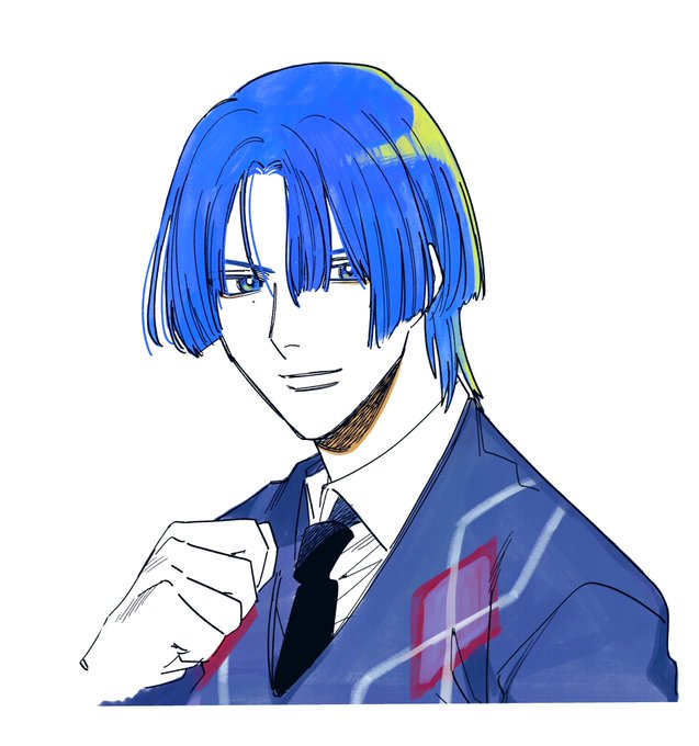 載せられるものがないのでとりあえず休憩中に描いた聖川真斗を、、 