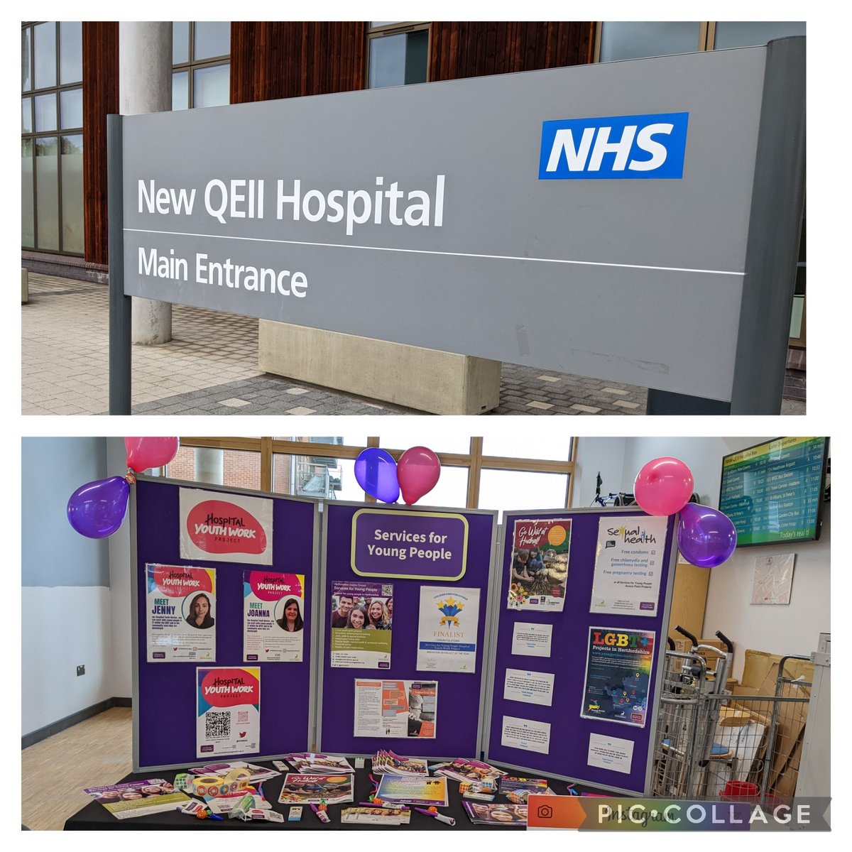 Hospital Youth Work (SfYP) (ENHT) (WHTHT) NHS (@hywnhs) on Twitter photo The #HospitalYouthWork team are <a href="/enherts/">East and North Hertfordshire Teaching NHS Trust</a> QEII hospital today promoting #HYWLister for #YWW22 joined by a member of @WelHatTeam
#FestivalofYouthWork
<a href="/sarahlouiseco/">Sarah Corrigan</a> <a href="/ENHSafeguarding/">East & North Herts Safeguarding Team π</a> <a href="/lizziebessell/">Lizzie Franklin-Jones MBE</a> <a href="/HCCSfYP/">Services for Young People</a> The #HospitalYouthWork team are <a href="/enherts/">East and North Hertfordshire Teaching NHS Trust</a> QEII hospital today promoting #HYWLister for #YWW22 joined by a member of @WelHatTeam
#FestivalofYouthWork
<a href="/sarahlouiseco/">Sarah Corrigan</a> <a href="/ENHSafeguarding/">East & North Herts Safeguarding Team π</a> <a href="/lizziebessell/">Lizzie Franklin-Jones MBE</a> <a href="/HCCSfYP/">Services for Young People</a>