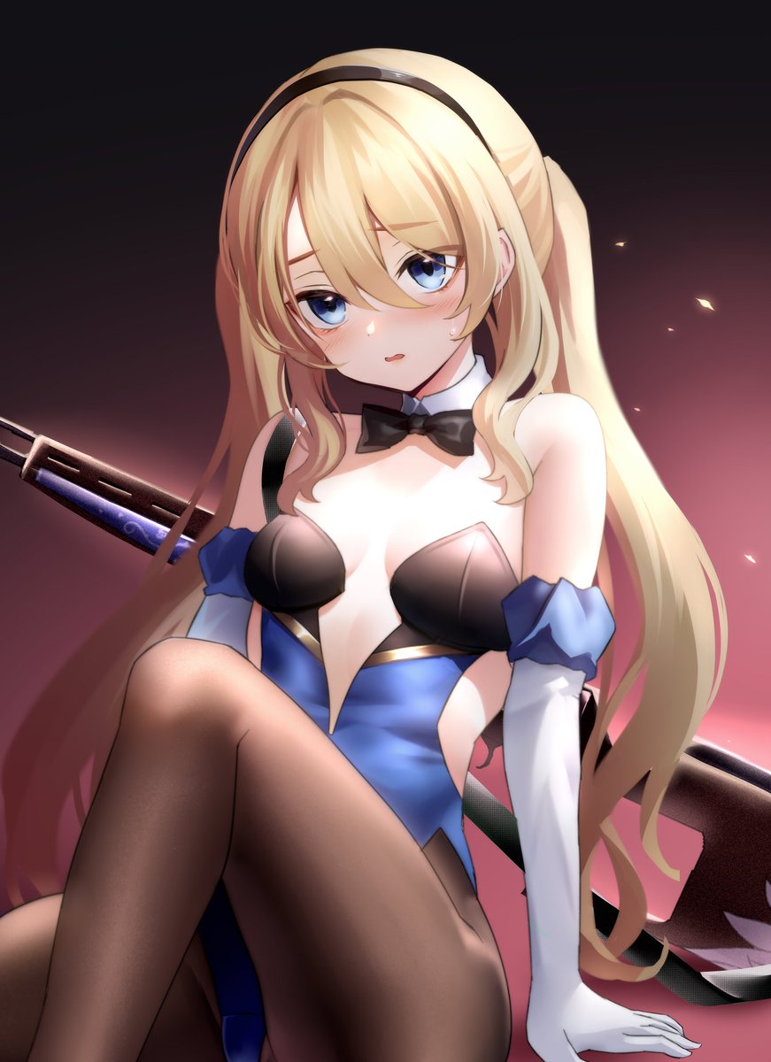 久々に描いたスナイパーちゃん(オリジナル) 