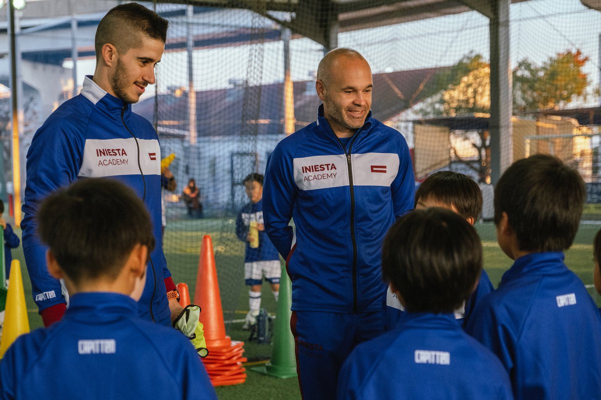 Capitten's commitment to its brand values is real and tangible. That is why the students of #IniestaAcademy will be equipped by Capitten.⚽ Both projects share the intention for sacrifice and passion on and off the pitch. Discover our commitment on our web capitten.com