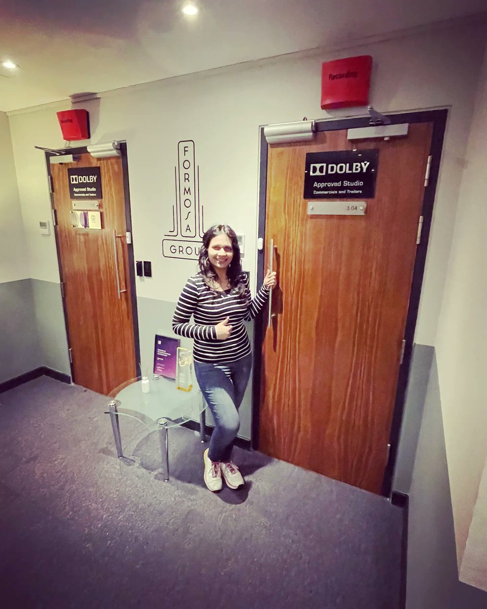 Voice over today. Sounds good! 😄

Thanks ❣️

#actor #actress #voiceover #voiceartist #English #Hindi #London #studio #recording #formosa #dolby #digital #sound #app #film #TV #series #webseries #online #freedom #universe #alignment #contentment #gratitude