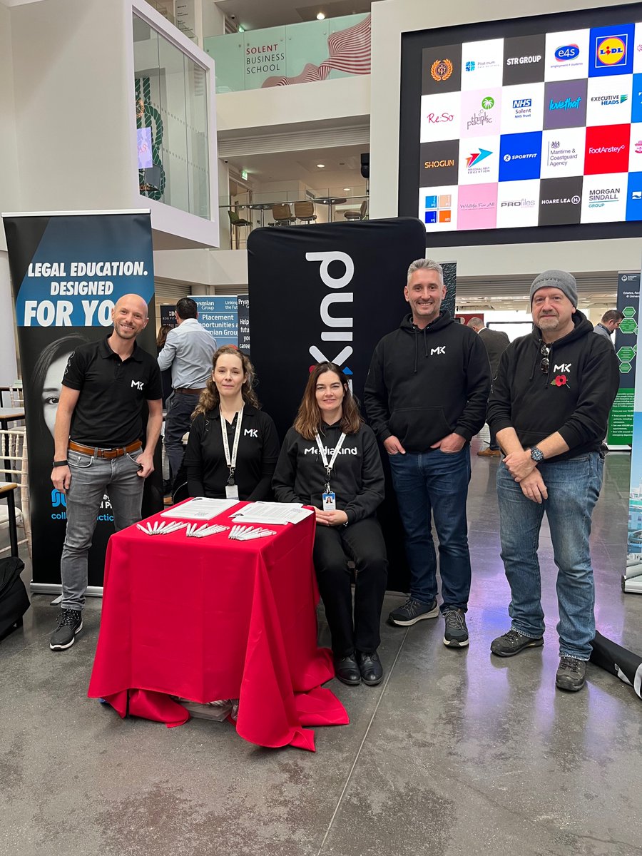 Media_Kind's tweet photo. Today MediaKind is at the Solent University 'World, Work and Future Ready' Careers Fair.
Join our team to get the most out of the fair and learn more about our company and industry. Don't miss out!!
#WWFR #SolentForLife #TeamMediaKind https://t.co/efmsZj5ZNc