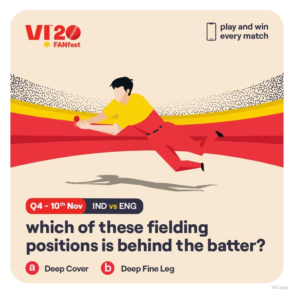 Your love for cricket could help you win big. Answer the #Vi20FANfest contest question and you could stand a chance to win an iPhone every match. #ContestAlert #INDvsENG