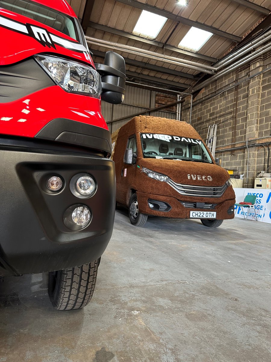 IVECOUK's tweet photo. Spending some quality time with our #IVECO Daily 4x4, the #Chammoth has returned from another stint on the open road. Have you spotted it? https://t.co/vZj49nlAHN