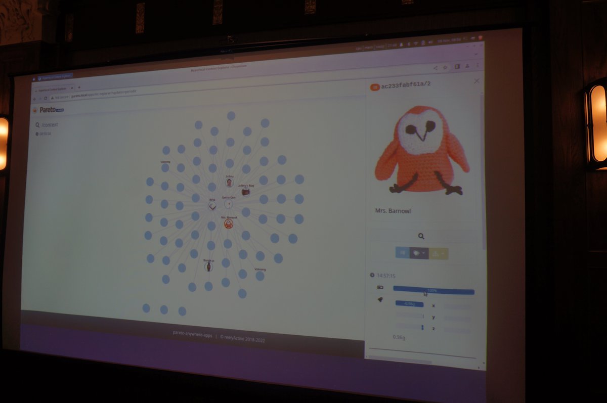 middleware22's tweet photo. We had an insightful tutorial on Pareto Anywhere by @reelyActive on the Day 2 of @middleware22. Here are some glimpses! #ACM #IFIP #middleware22 https://t.co/UEfhXqDQZI