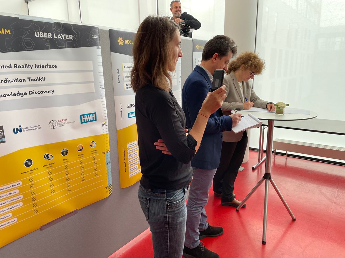 📌 Day two in #Hamburg. 🇪🇺

Today, the status of #technical #developments and their use in the pilot sites will be investigated again after 36 months.

#smartdevices #sensors #refurbishing #remanufacturing #reclaim #industry40 #Sustainability