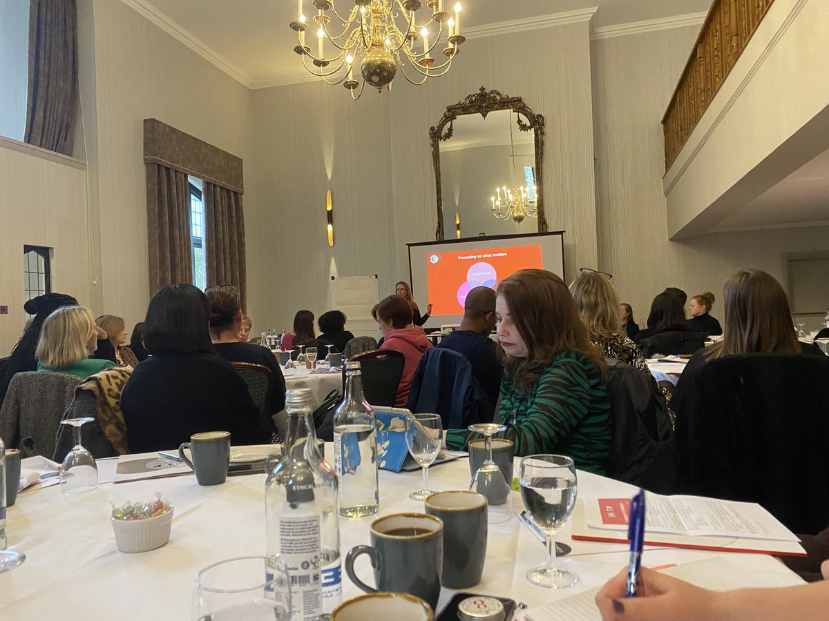 ChildrenFirstAT's tweet photo. Leaders from our 5 schools attending the #HEPLeadersConference2022
great stuff and key messages from @FranHargrove and @son1bun #evidenceled #excellenceforall #socialjustice Thank you @HaringeyEduc https://t.co/S3SRryJNER