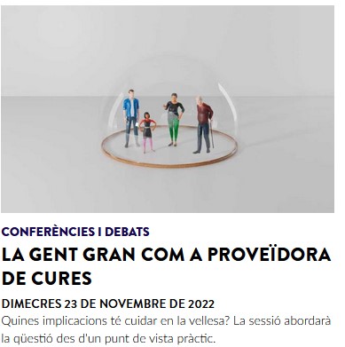 GerontologiaUb's tweet photo. 2. 23/11 El paper de les persones grans a les cures
🎙️@ananapra de @PsicologiaUSAL
🎙️@JaviYanguas de @FundlaCaixaCAT
https://t.co/3bUFm3WY4K https://t.co/ygEc2JpWHk