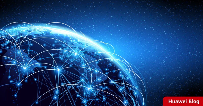 Huawei's tweet photo. Fast forward to IP network automation!🌐

Our #DigitalMap
⏩creates a digital twin of IP networks
⏩detects &amp; visualizes network changes in real time
⏩enables 1-click automatic optimization
And that's just the start. Learn more 👇

#HuaweiBlog