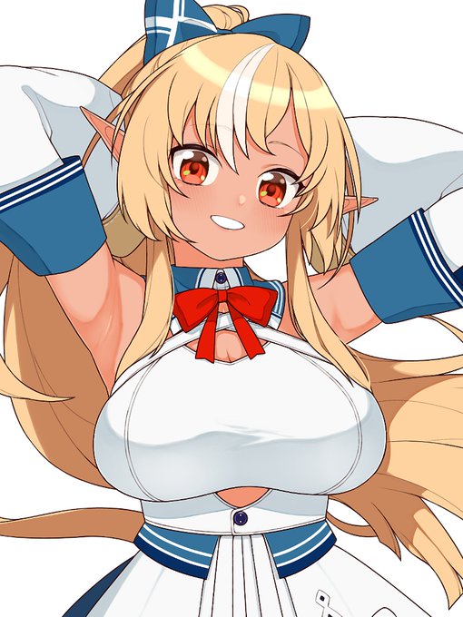 腋お裾分けしとくねワキワキ
#いい腋の日 