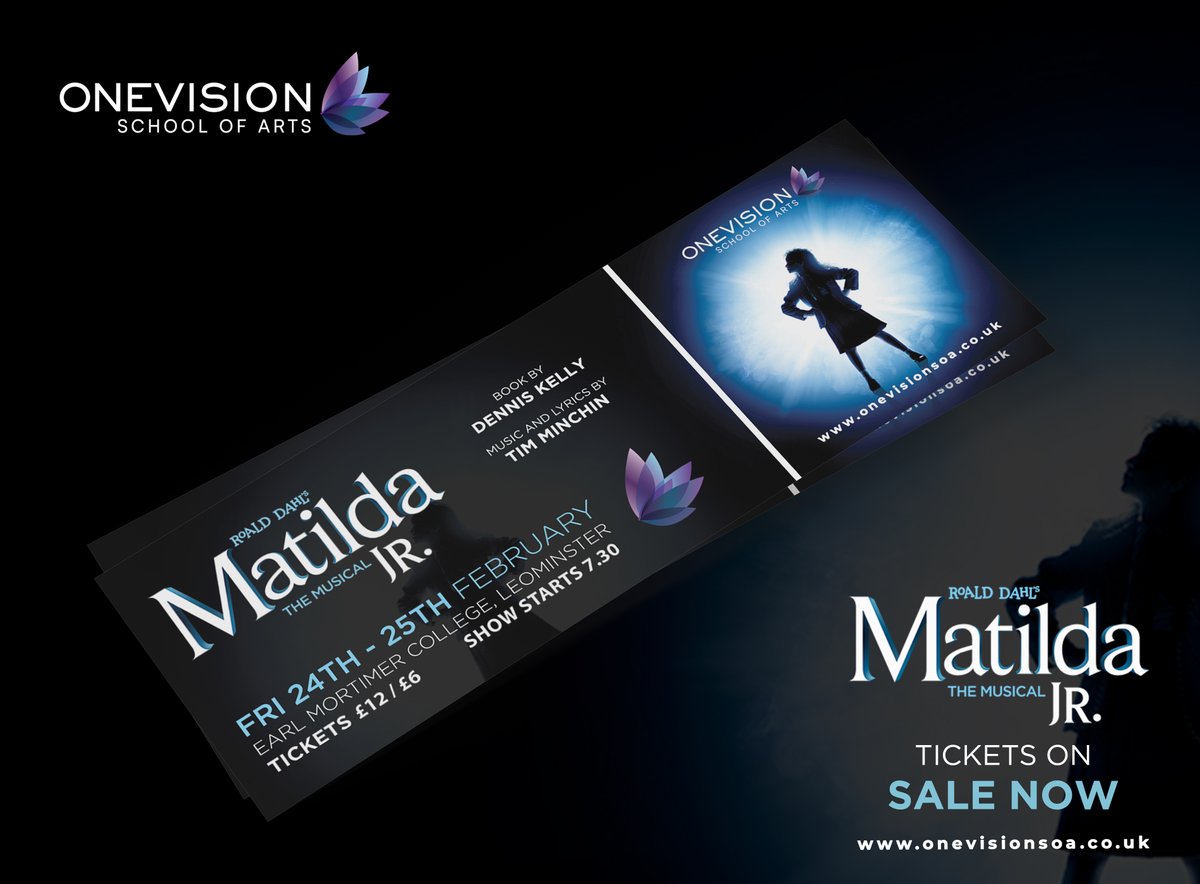 onevisionsoa's tweet image. TICKETS ON SALE NOW!

Tickets are available from our website, a member of the cast/team or Trevor Davies Music Shop, Etnam Street, Leominster. 
onevisionsoa.co.uk