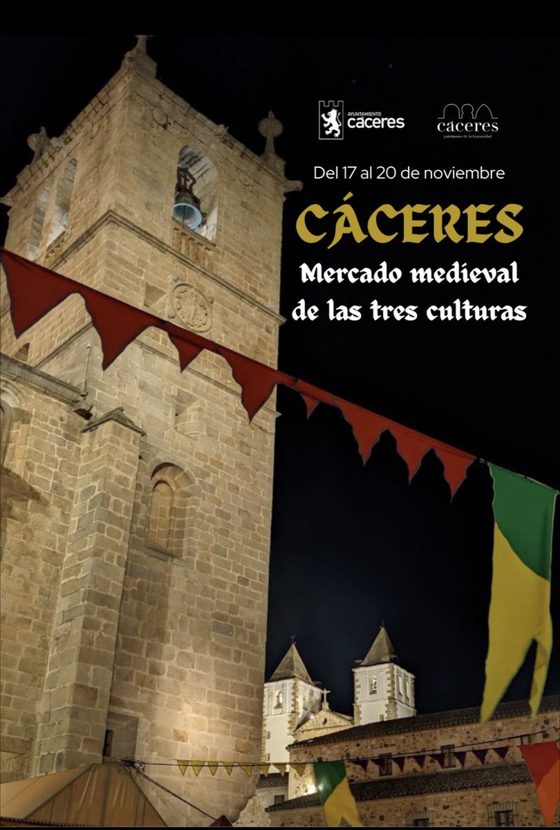 ✅ ¡Todo preparado para el próximo jueves! Uno de los mejores mercados medievales de España.