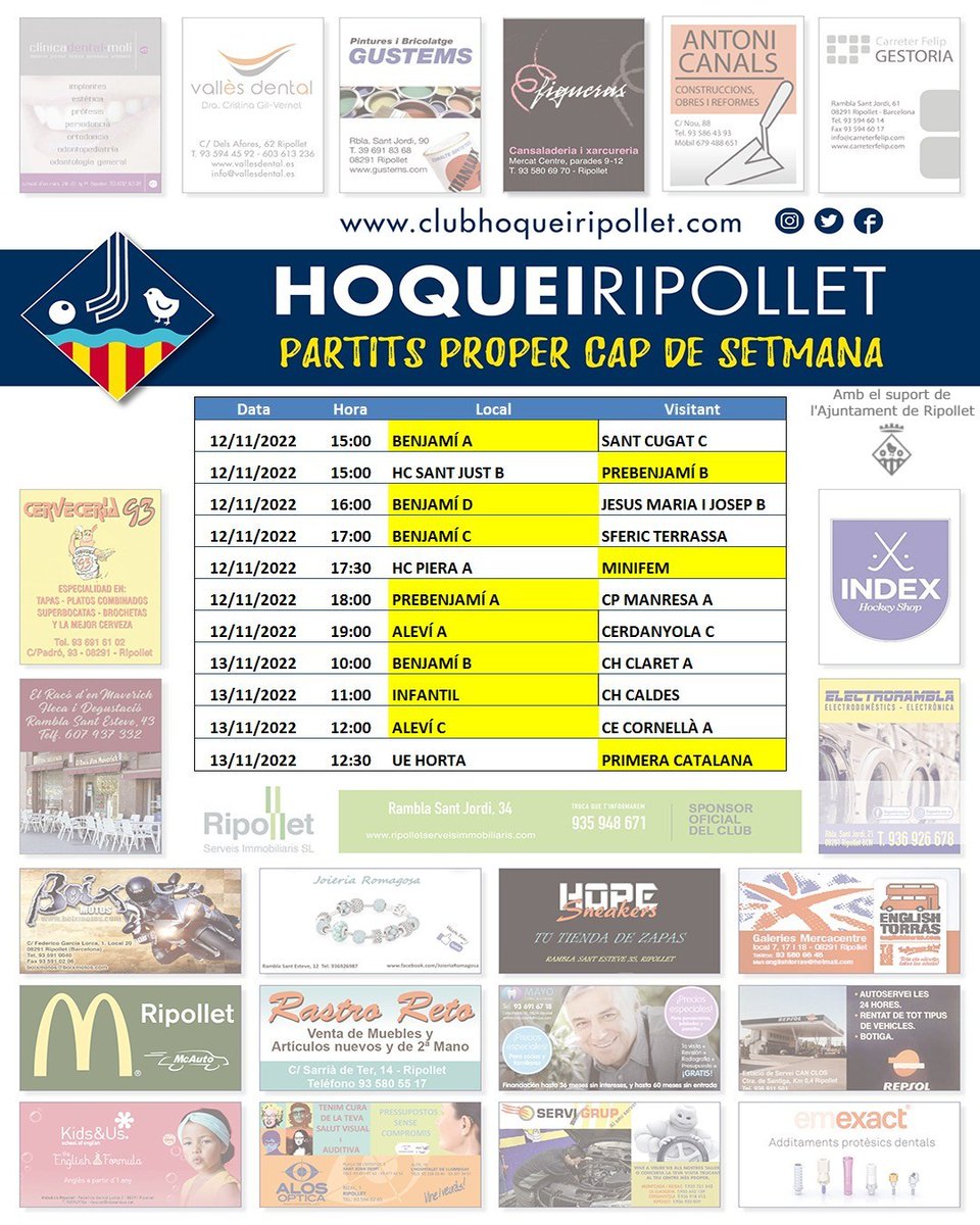 Club Hoquei Ripollet tweet media
