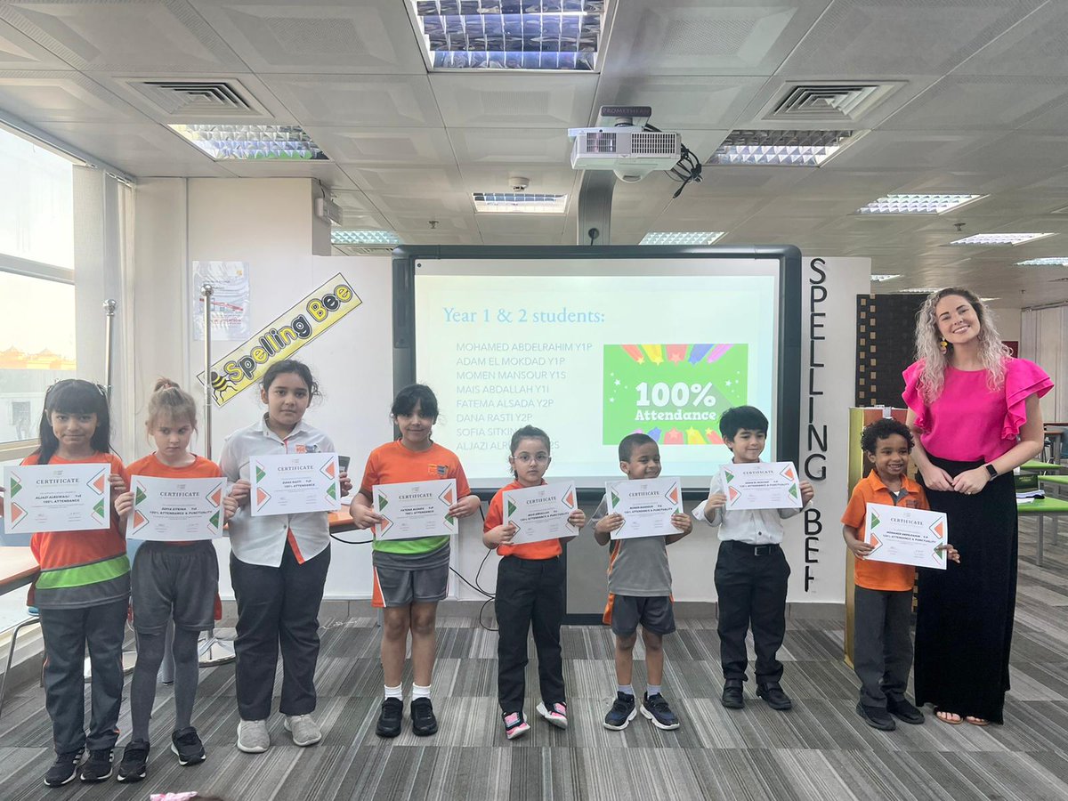 EdmentLynsey's tweet photo. We also celebrated the MVP for #TTRS and #bugclub readers. 
We had many students who were awarded a 100% attendance certificate too! Well done everyone. https://t.co/widwTpgHgp