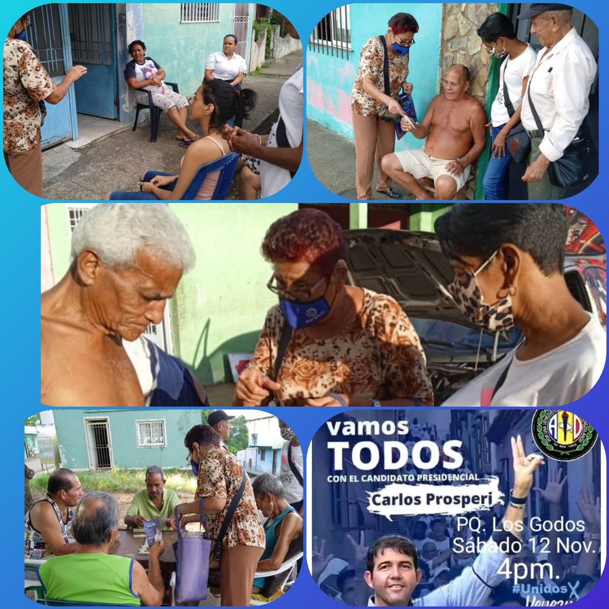 ADOrgSanSimon's tweet photo. #09Nov22 Nuestra compañera Sofia Castelin y su equipo Realizaron un casa X casa en la calle el Araguaney de viento Colao Bloque 10 San Simon @sandraalfaro @PieroMaroun @hectorchinom @CARLOSVELASQ5 #RutaDeLaProsperidAD https://t.co/a0v05Qzwlg