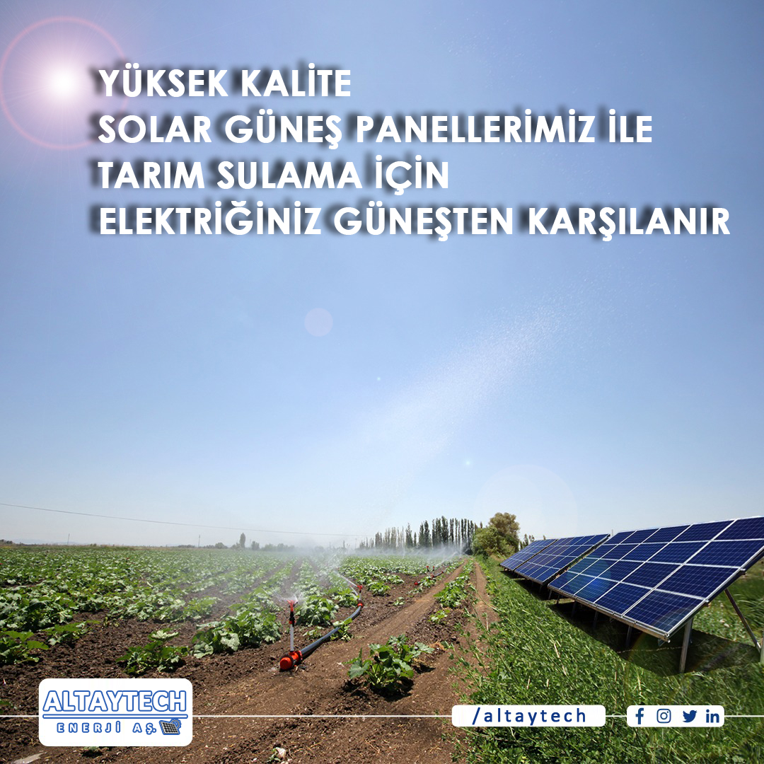 Altaytech solar sistem ürünlerinin tedariğinde her zaman en uygun fiyat garantisi ile yanınızda... #güneşpaneli #solarpanel #güneşenerjisi #elektriküretimi #güneşenerjilisulama #solarwaterpumping #güneşpanelisulama #solarenergy #solarpower #powersolar #solar
