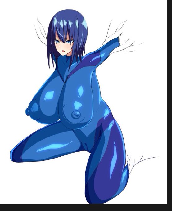 (R-18)飽きなかったらこういうの作ってみます。
アニメ塗りでラバースーツ塗るの楽しい～～ ^^) 