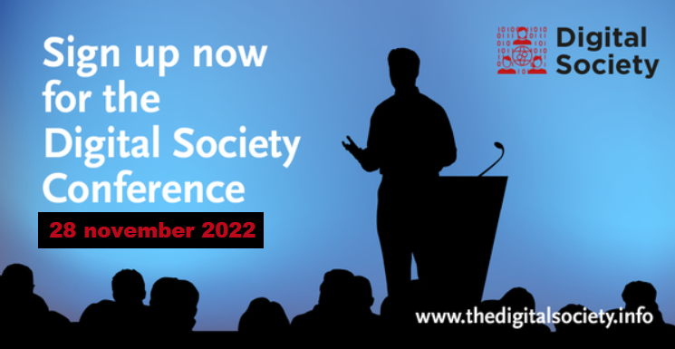 The Digital Society programme, with the participation of all Dutch universities, is organizing the 4th edition of the Digital Society Conference. Discover more about this event and sign up here: bit.ly/3tlNejz