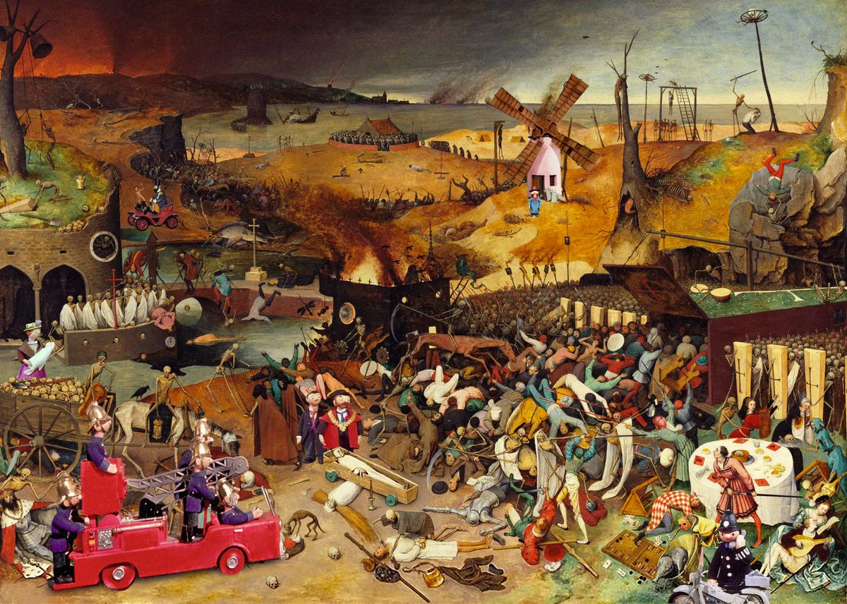 The Fall of Trumpton by Pieter Bruegel