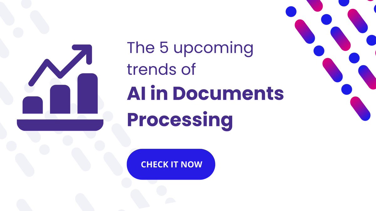 What is the future of AI in the context of document processing? 📈

Alphamoon experts predict the 5 key #trends that will define the market.

alphamoon.ai/the-future-of-…

#idp #intelligentdocumentprocessing #idptools #futureofidp #ai #aitechnology #saas #documentmanagement