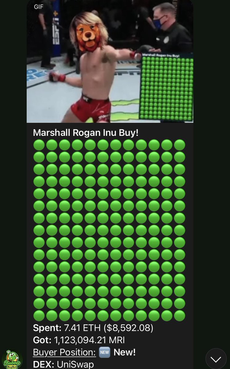 FL0Wst8's tweet photo. @MartiniGuyYT This is true for $MRI holders 💯

Just look at the buys rolling in for @marshallinu_ while fear takes over the market! Just the beginning for $MRI, and chads know i! Expect more of this 👀

#MRI #MRIFC #MFC @marshallinu_ @WorldwideMFC #1000x #eth #BNB https://t.co/gIcOs5DfQb