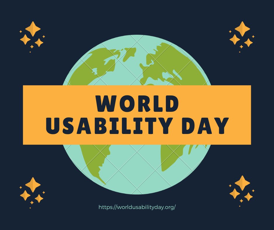 Happy World Usability Day 2022! uxpa.org/lets-celebrate… #ux #hci #design #usability