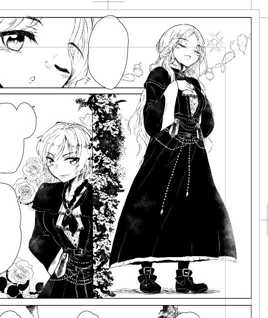 少女漫画みたい…。 