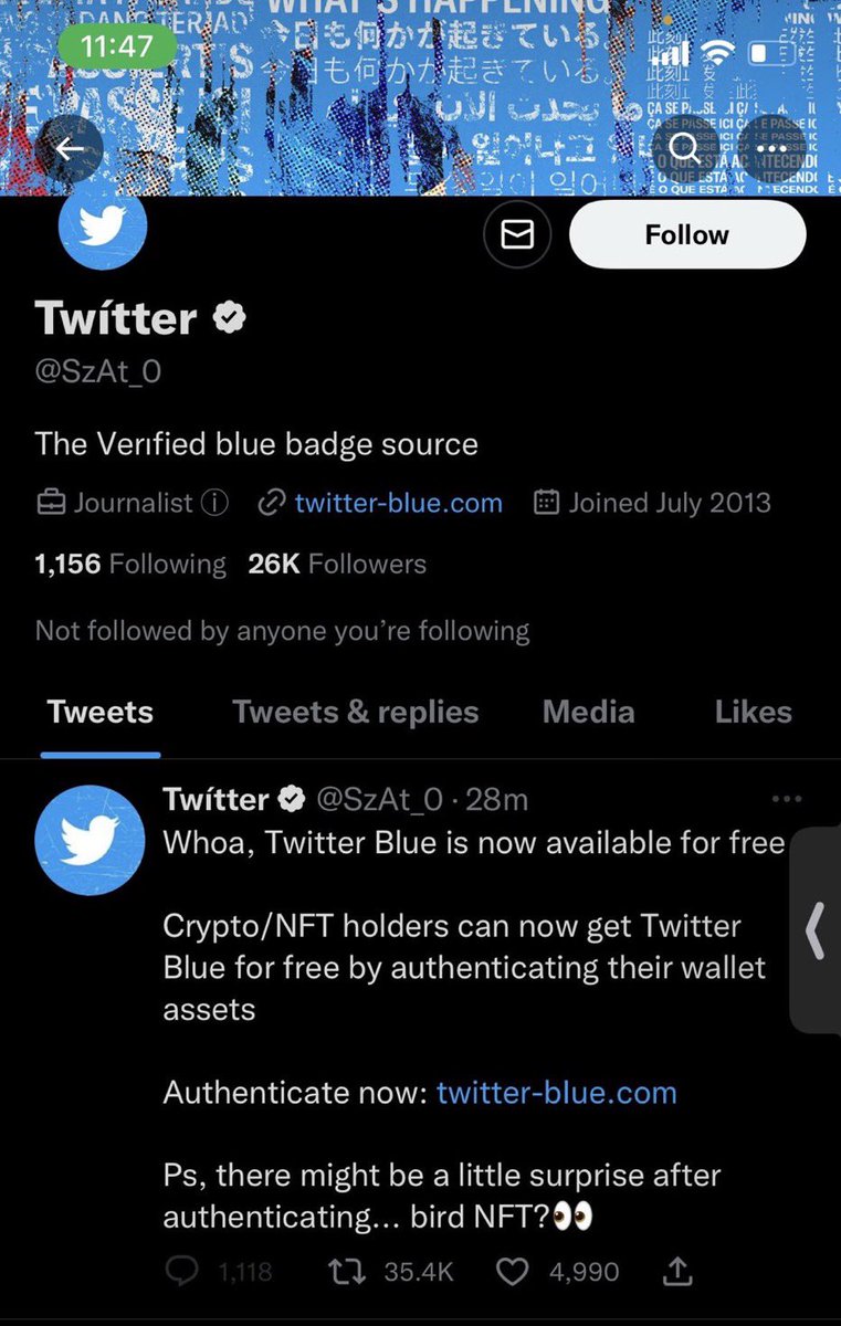 Anomaly tweet media