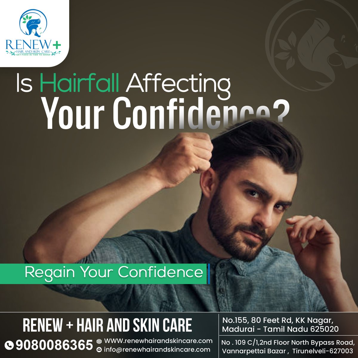 Renewplus_HS's tweet photo. Panic of Excessive Hair Fallโ๏ธ
WhatsApp: https://t.co/jrSex8ifqR
Website: https://t.co/aEXYUWYXpy
#renewplus #renewhair #hairgrowth #hairtransplantation #haircare #hairtreatment #renewhaircare #renewplushaircare #skincaretreatment #skincare #Madurai #Tirunelveli #hairclinic https://t.co/YuRmj52Aow