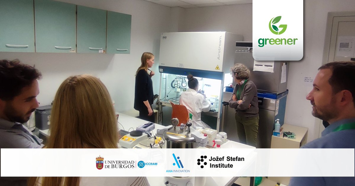 GreenerH2020's tweet photo. ♻️ @GreenerH2020 Project is proud to be part of the #MicroTechWeek organisation team!
After the completion of the industrial #workshop, #posters & #training we are sharing some of the moments from the #event.
📌Visit our website:https://t.co/fYZOHQrA3N⬅️
#H2020 #GREENER #SURFBIO https://t.co/IqjythxUmj