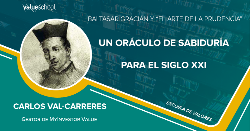 Value_school's tweet photo. 🧐 «Baltasar Gracián y “El arte de la prudencia”. Un oráculo de sabiduría para el siglo XXI» con @val_carreres (@MyInvestorES)

📆 Este VIERNES 11 de NOVIEMBRE a las 19:00h