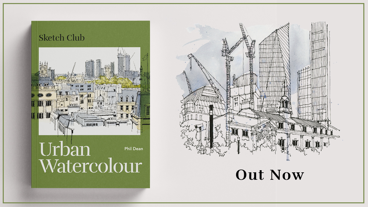 Master essential watercolour techniques, get to grips with tips and tricks for painting outdoors and develop your core urban sketching skills with 'Sketch Club: Urban Watercolour' by <a href="/PHILDEAN1963/">Phil Dean</a> 

Out now! fal.cn/3ttQc