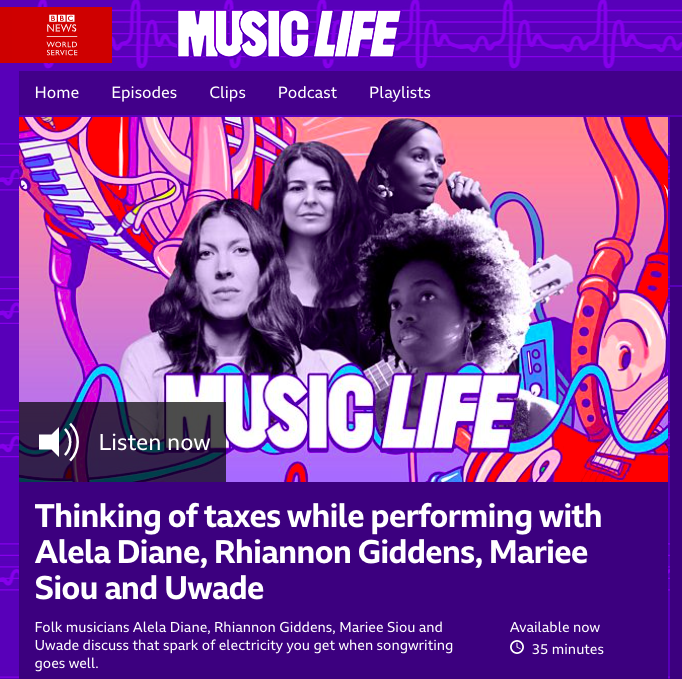 Check out @aleladianemusic in conversation for BBC Music Life 🙌 🎧 podlink.to/ep171 @bbcworldservice @bbcsounds #bbcmusiclife