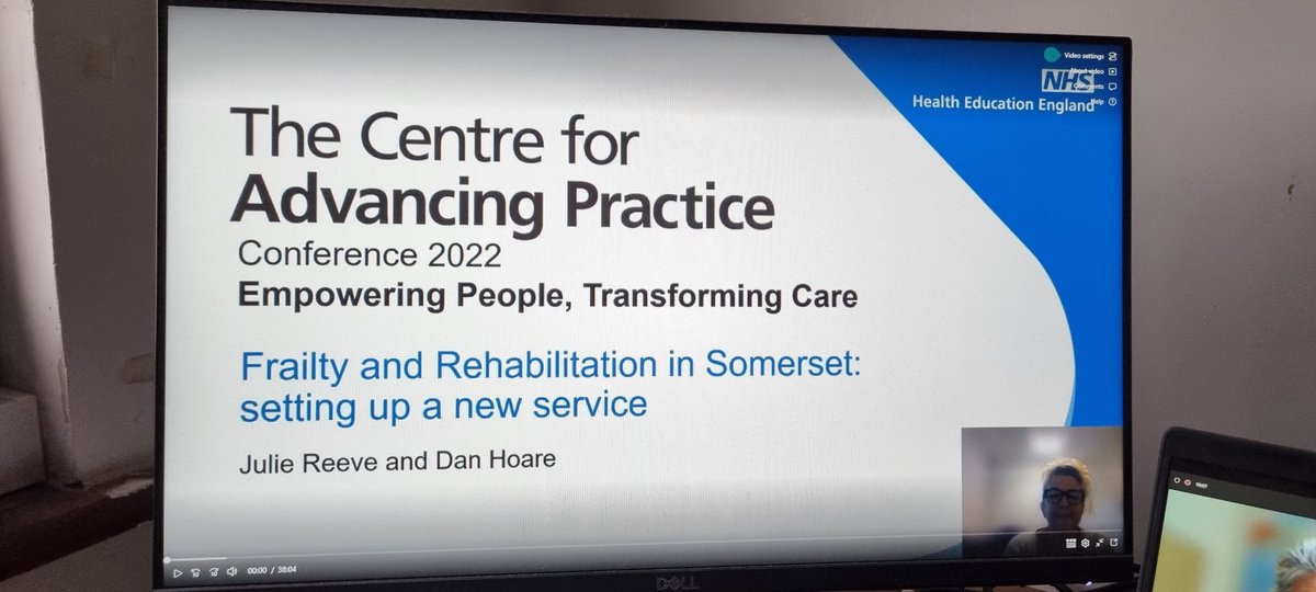 lbuckle01's tweet image. Just getting ready for @DanH_LandD and Julie Reeve from Somerset discussing setting up #AdvancedPractice service in Frailty &amp;amp; Rehab at #AdvancingPractice2022 conference
@heesw