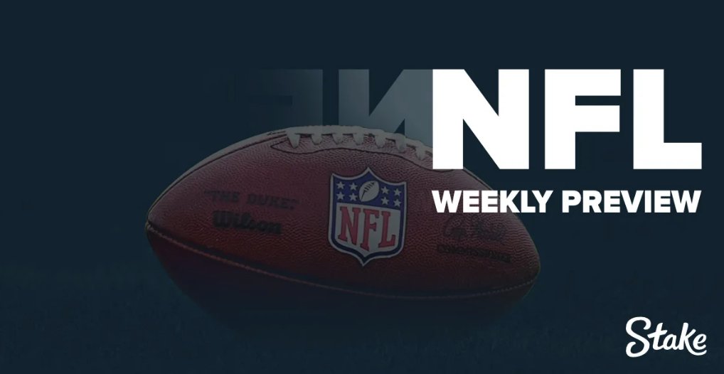 Stake's tweet photo. Welcome to our Weekly Preview. We finished last week with another 3-2 week which we can’t complain about 💪🏻

Although we still haven’t hit our multi for the year, we are confident with this week’s card 🏆

https://t.co/MdcyG26MEj https://t.co/rVKLlVNDPx