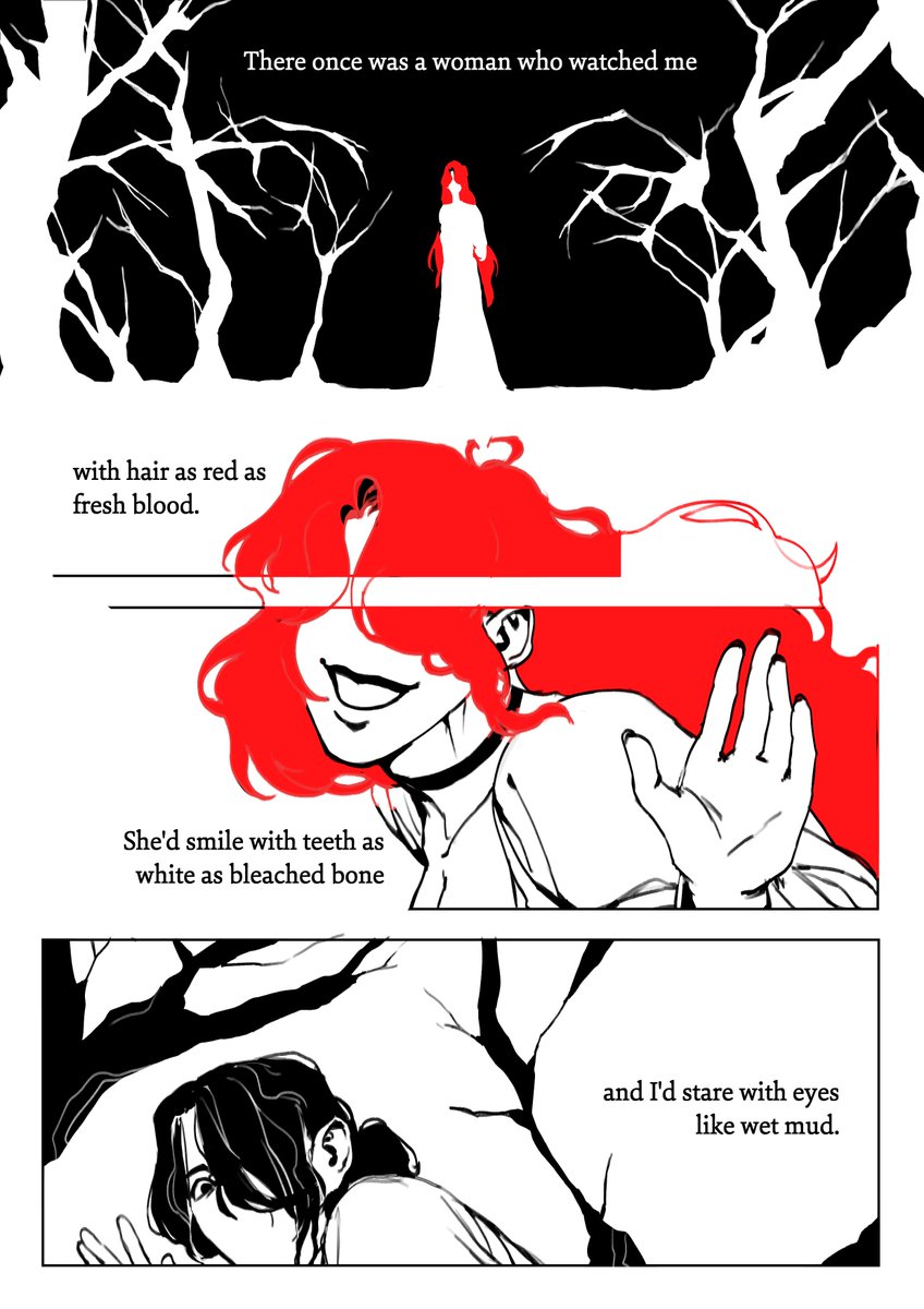"RED", my new sapphic comic, is coming soon :) 