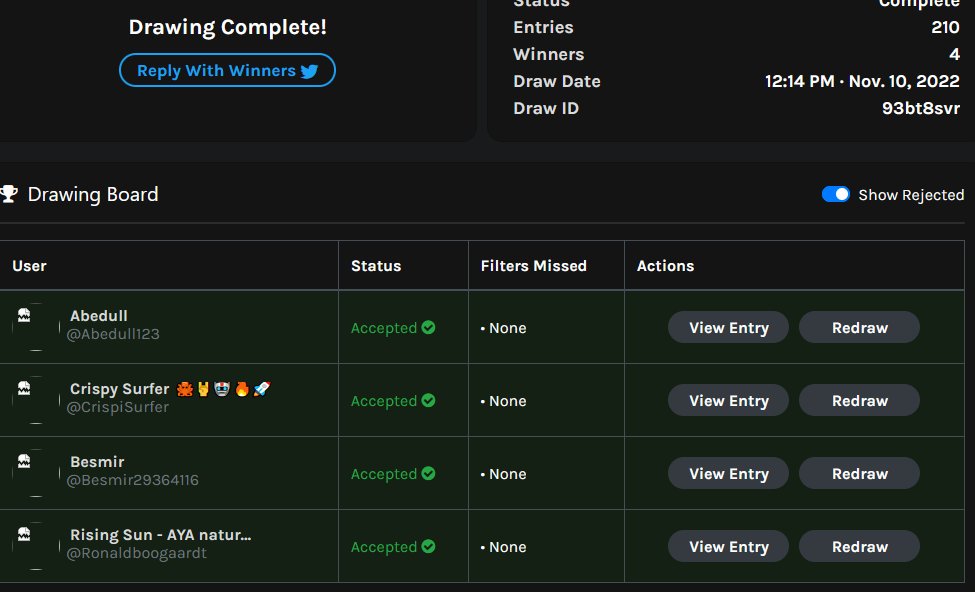 TangleBees's tweet photo. ๐ฅณ The winners of the "Assembly Tanglebees" #GiveAway are
@Abedull123
@CrispiSurfer
@Besmir29364116
@Ronaldboogaardt
๐๐ Congratulations to all of you! we will send you a DM with further instructions!
Stay tuned, more #GiveAways soon!
#TangleBees #IOTAtogether ๐ https://t.co/GFkyFgwSSM