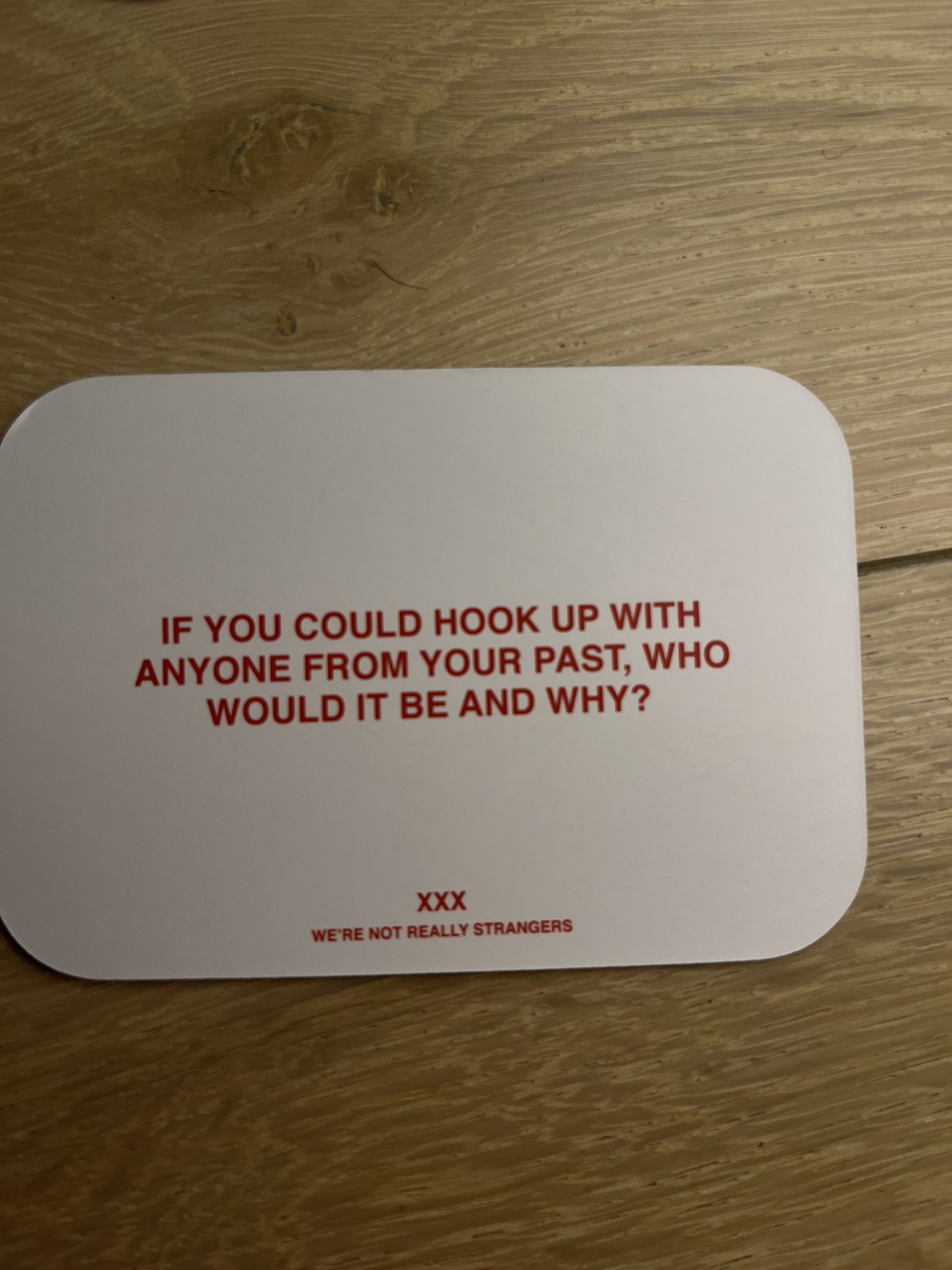 we're not really strangers on X: who r u playing with??  t.coO0hoHaWWPY  X