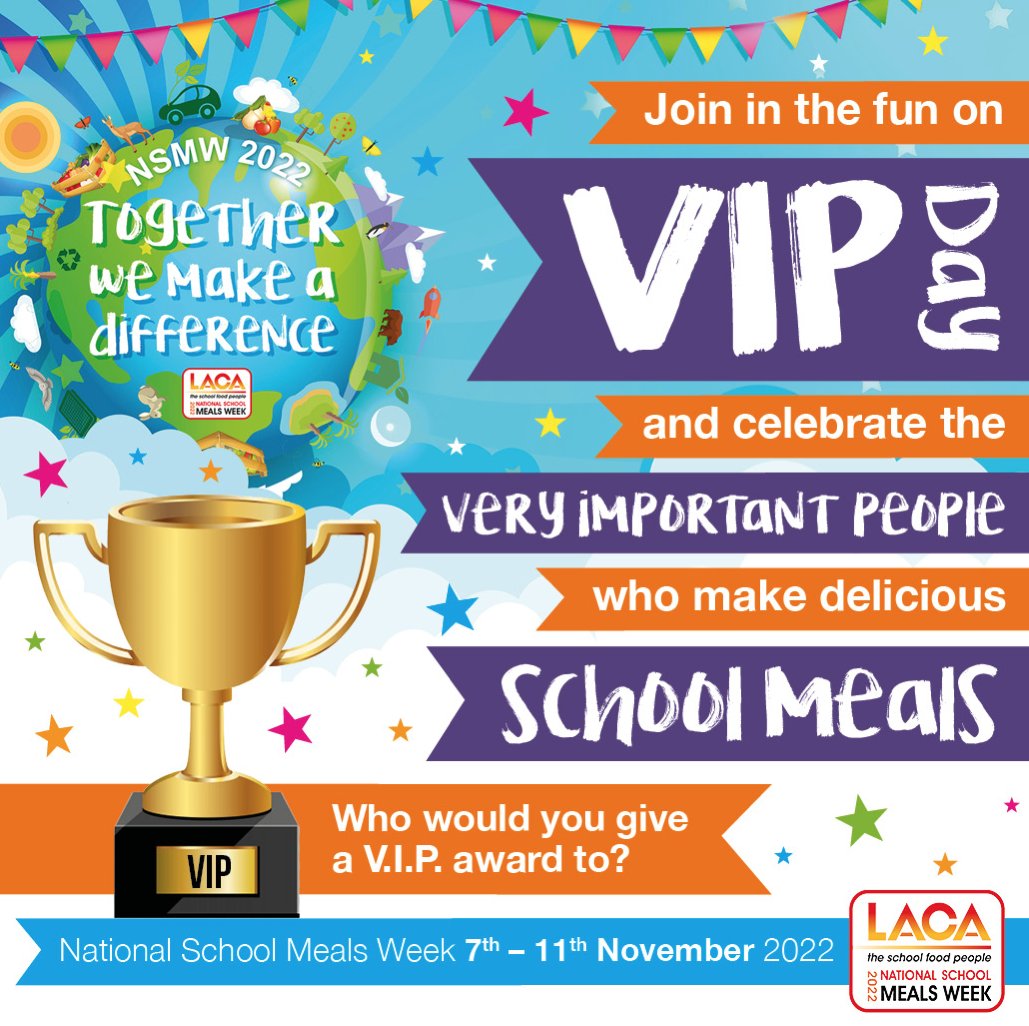 It’s the final day of #NSMW22 and today is VIP Day. Whether you are inviting a VIP or local MP for lunch or just saying thank you to your staff with a day of celebrating, it’s set to be a great day. What are you doing?